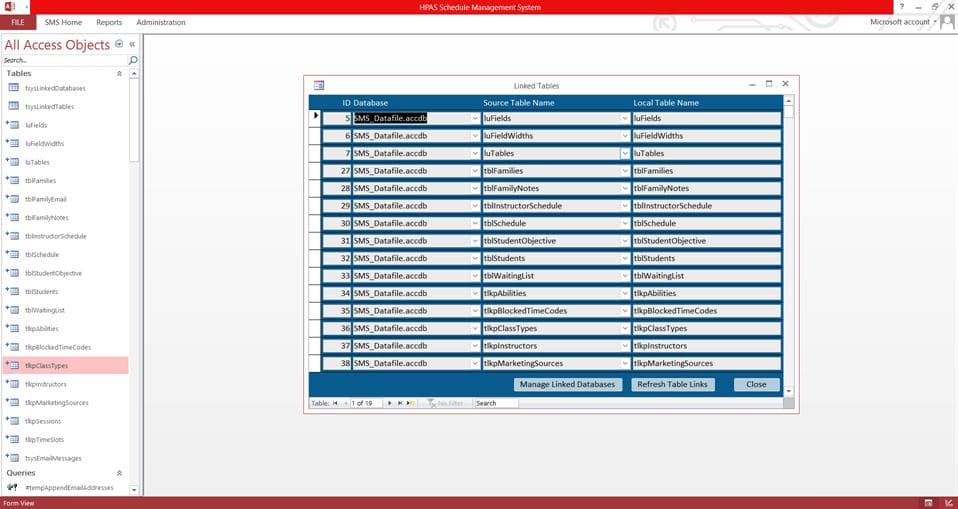 MS ACCESS DATA CONVERSION